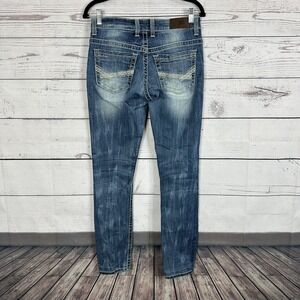 Buckle‎ BKE Jeans Womens 25 Blue Culture Skinny Thick Stitch Western Modern